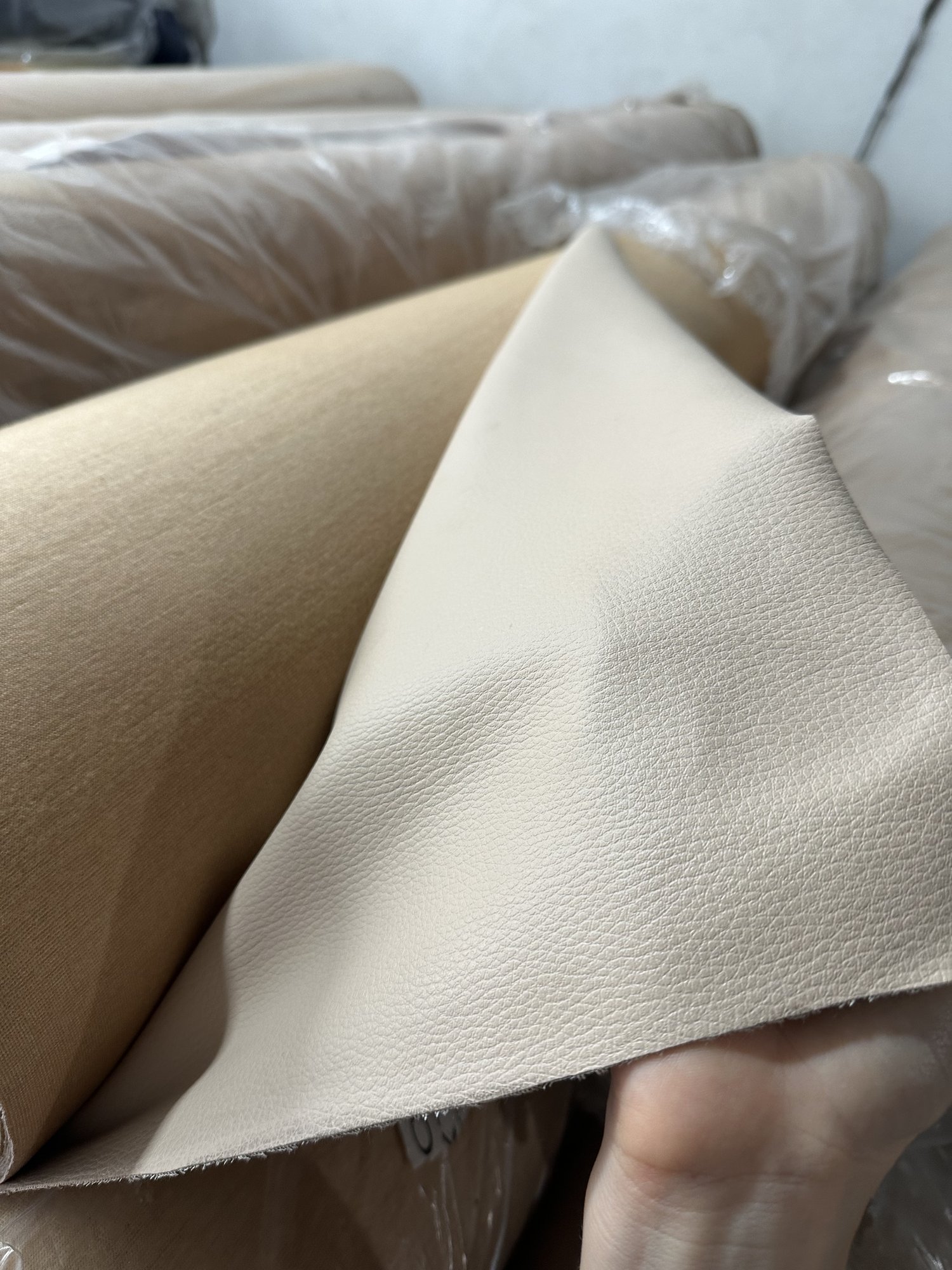 Ecocuero beige