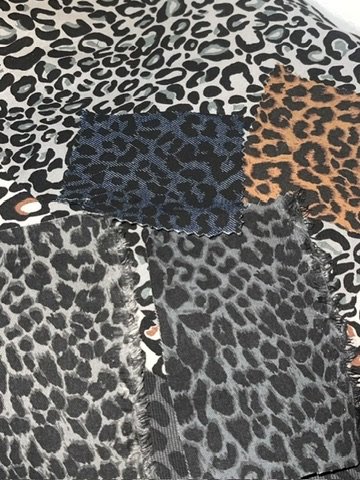 Gabardina animal print leopardo varios colores