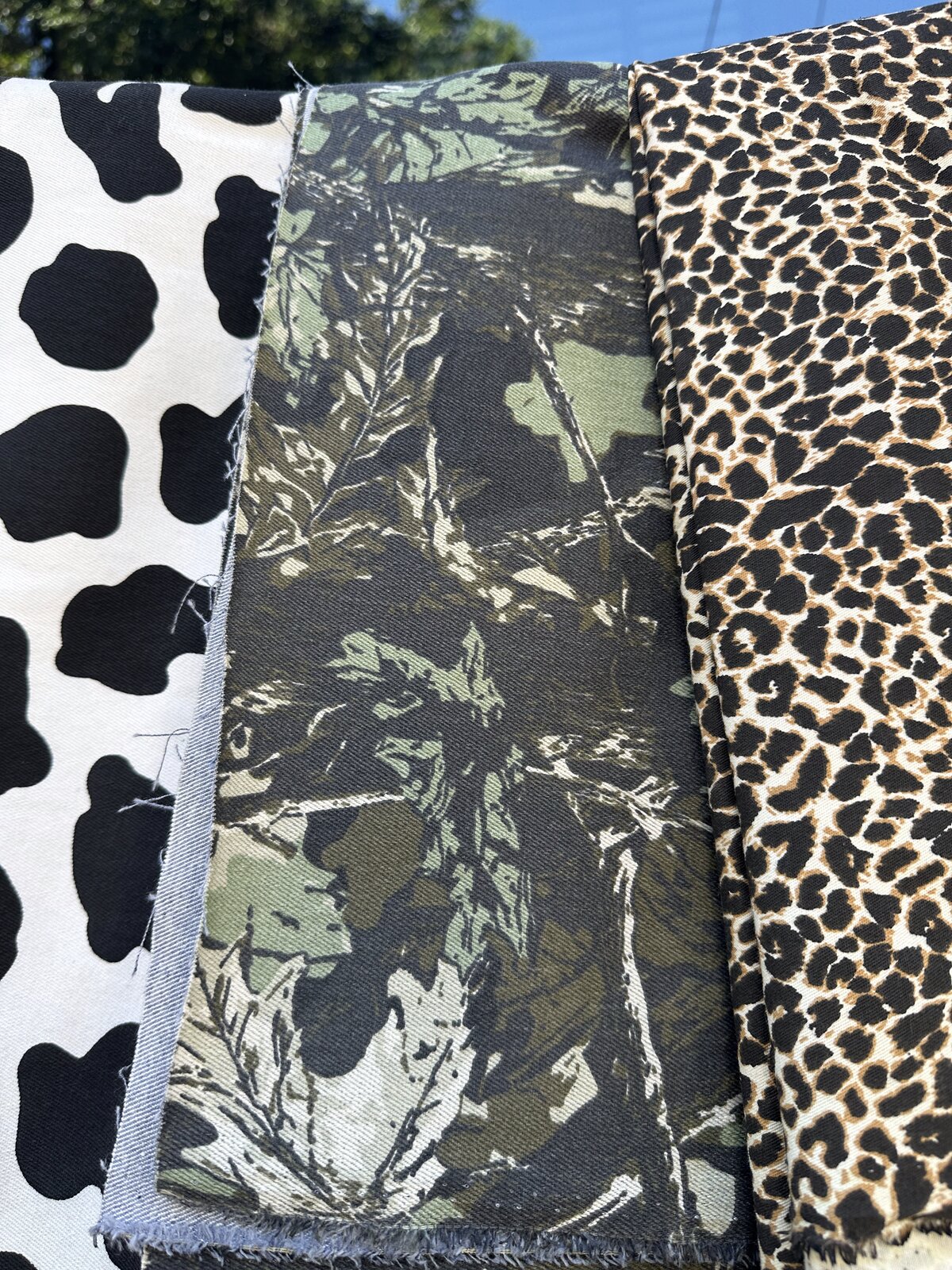Cow print realtree leopardo
